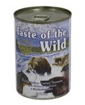 Taste of the Wild salmon dog cans